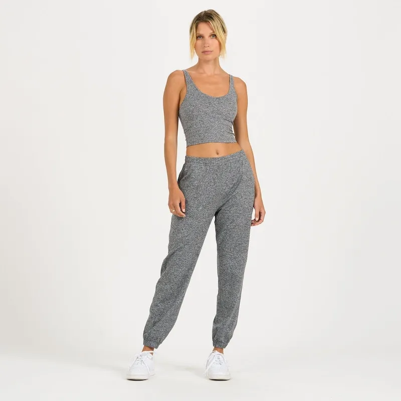 Vuori Boyfriend Jogger - Heather Grey