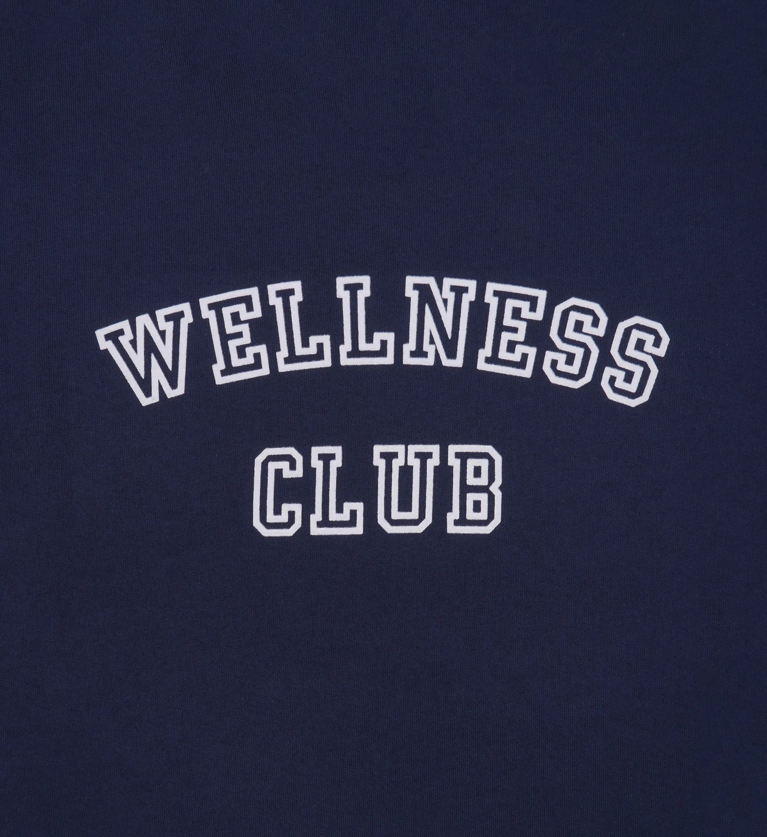 Wellness Club Crewneck - Navy/White