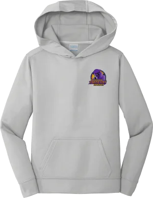 Youngstown Phantoms Youth Performance Fleece Pullover Hooded Sweatshirt