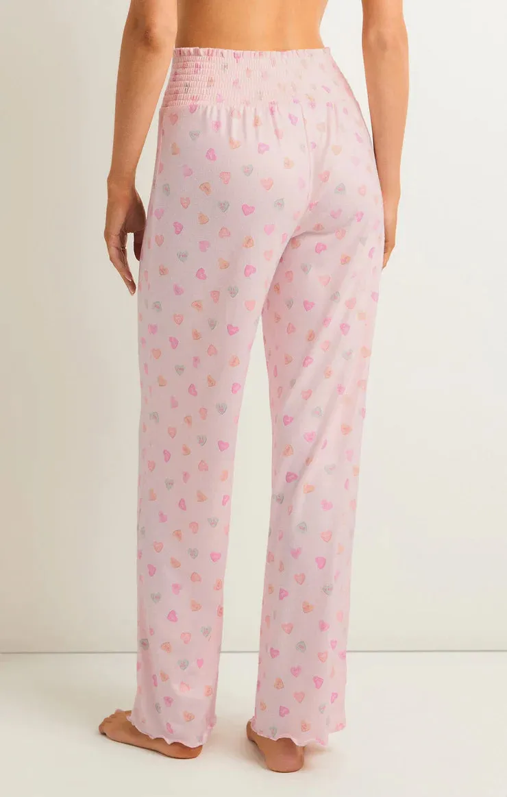 Z Supply Dawn Candy Hearts Pant