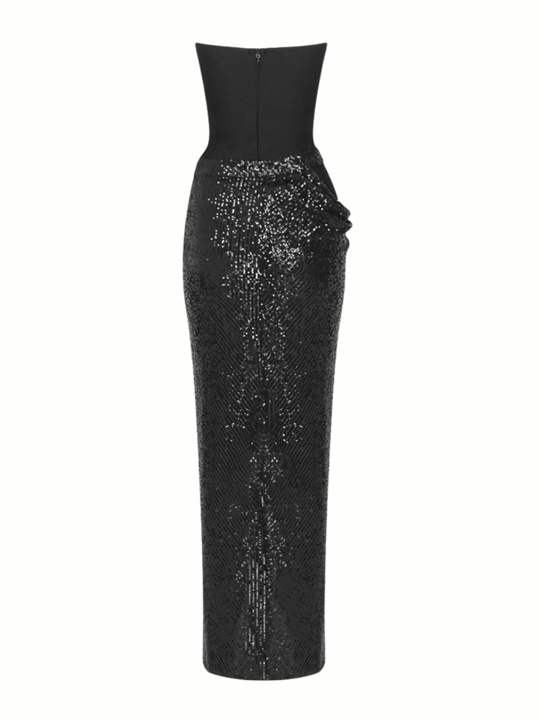 Zenia Sequin Maxi Dress